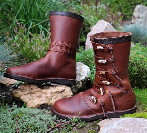 viking replica shoes|viking leather boots uk.